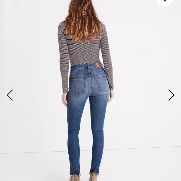 Madewell 10” High Rise Skinny Jeans - Picture 2 of 8
